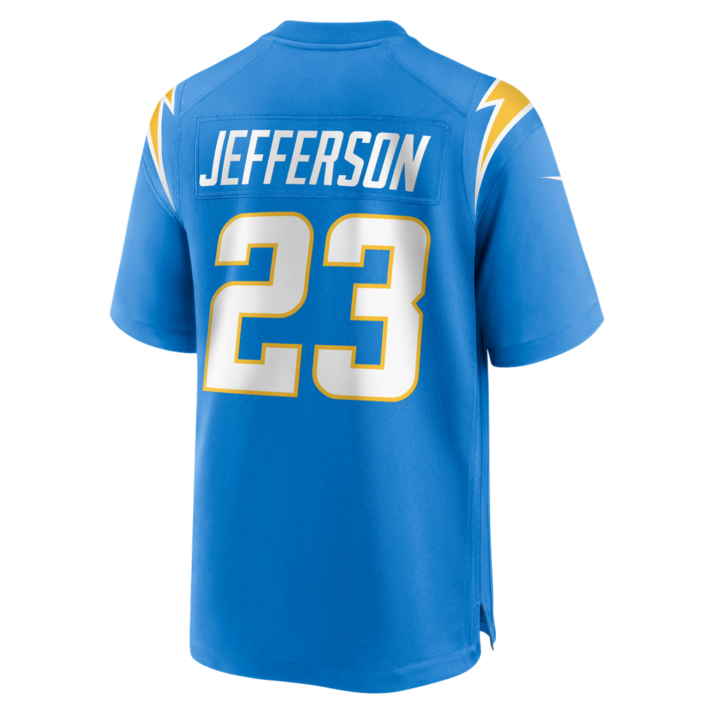 Tony Jefferson Los Angeles Chargers Nike Team Game Official Jersey -  Powder Blue