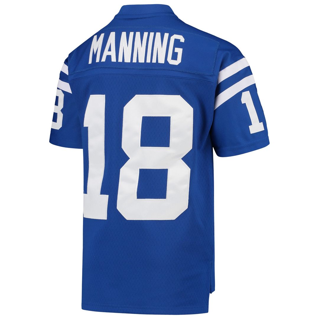 Peyton Manning Indianapolis Colts Mitchell & Ness Youth 1998 Legacy Retired Player Official Jersey - Royal