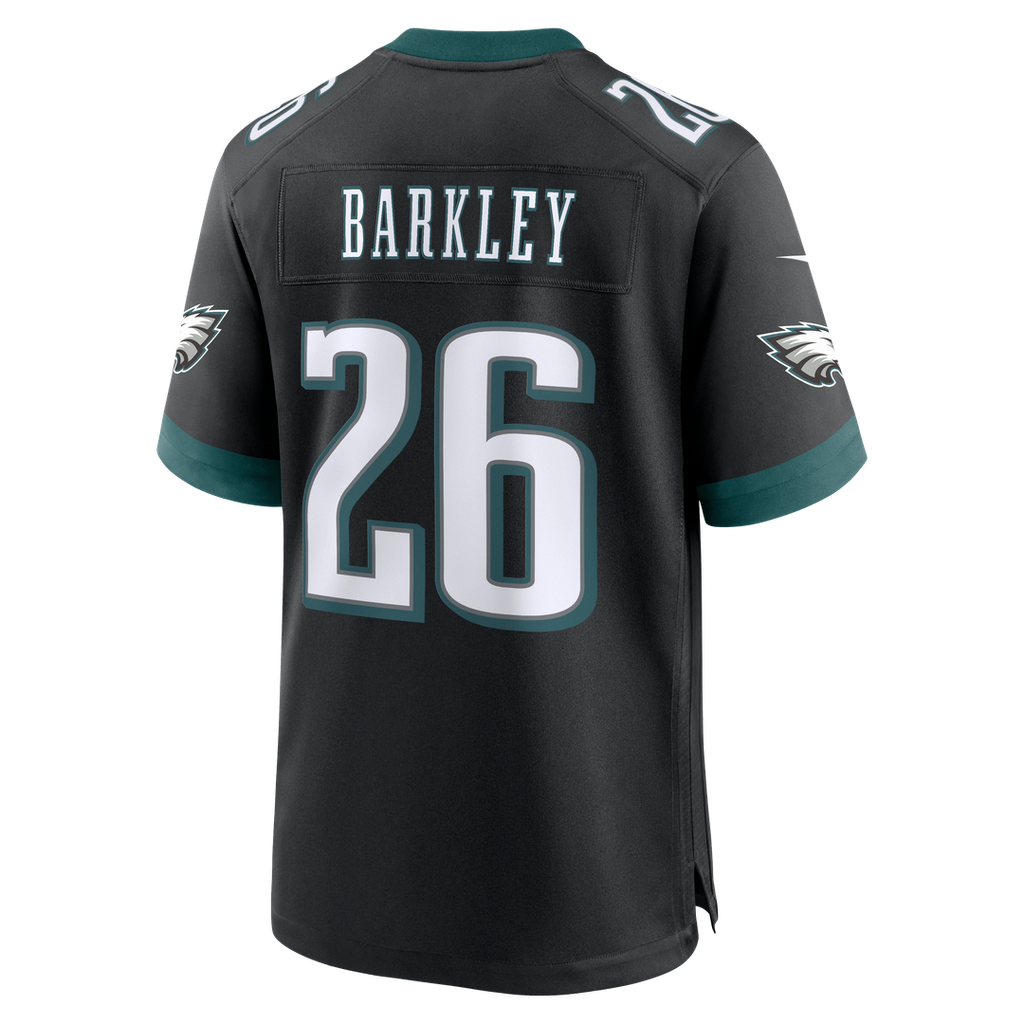 Saquon Barkley Philadelphia Eagles Nike Alternate Game Jersey - Black