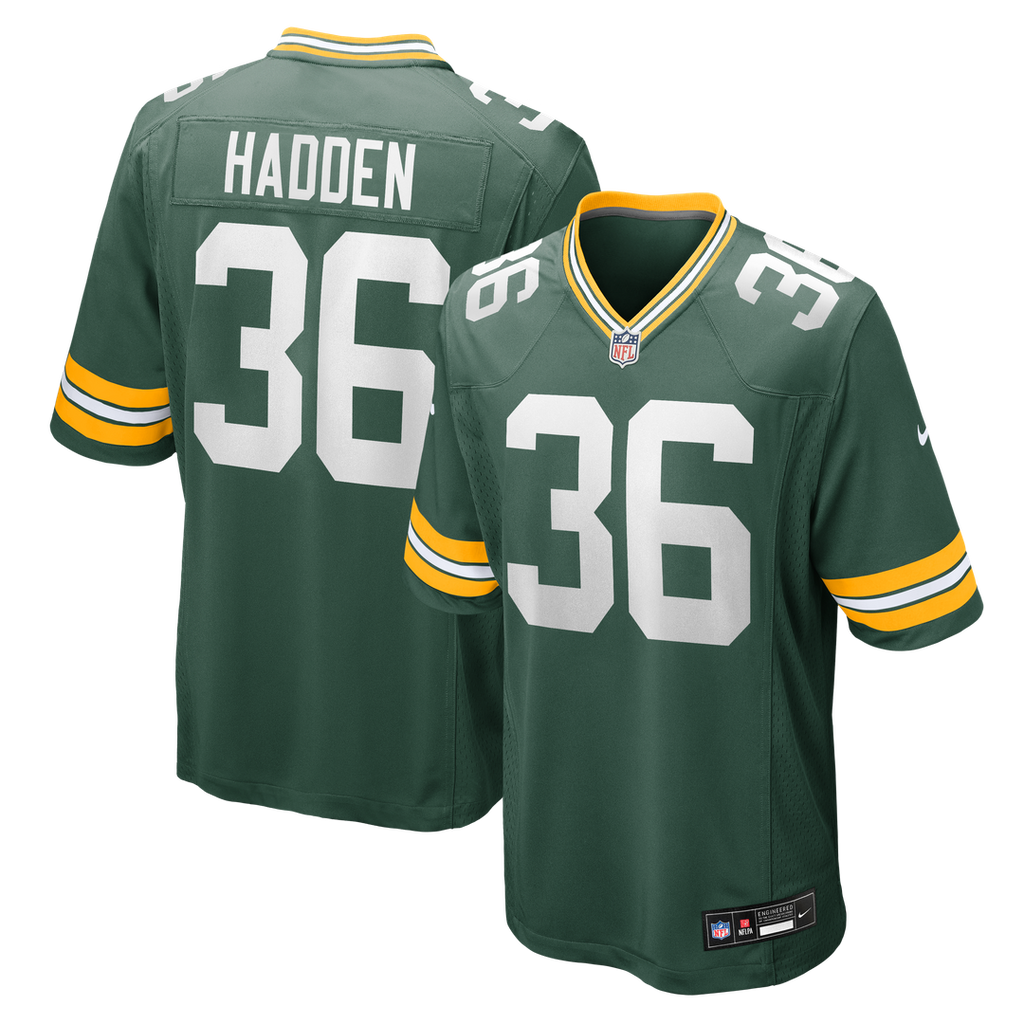 Kamal Hadden Green Bay Packers Nike Team Game Official Jersey -  Green