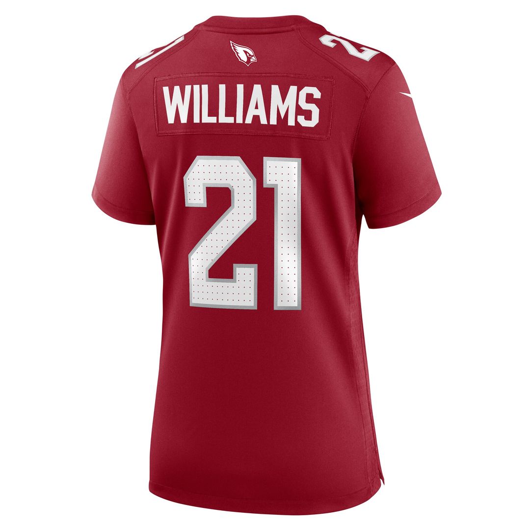 Garrett Williams Arizona Cardinals Nike Women's  Game Official Jersey -  Cardinal