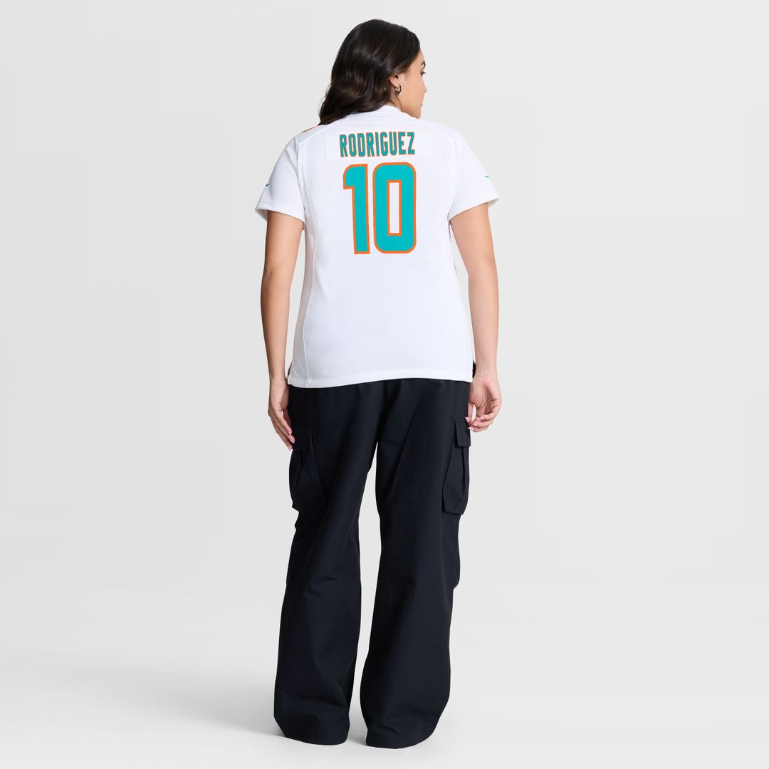 Jacob Rodriguez Miami Dolphins Nike Women's Game Official Jersey - White