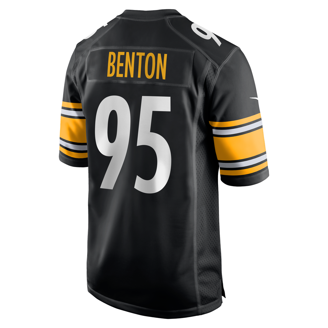 Keeanu Benton Pittsburgh Steelers Nike Team Game Jersey - Black