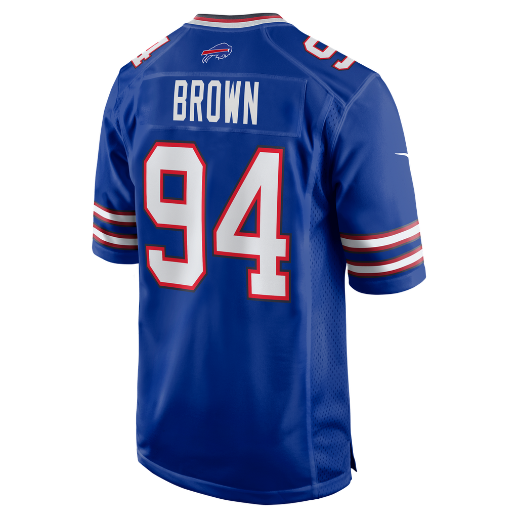 Andrew Brown Buffalo Bills Nike Game Jersey - Royal
