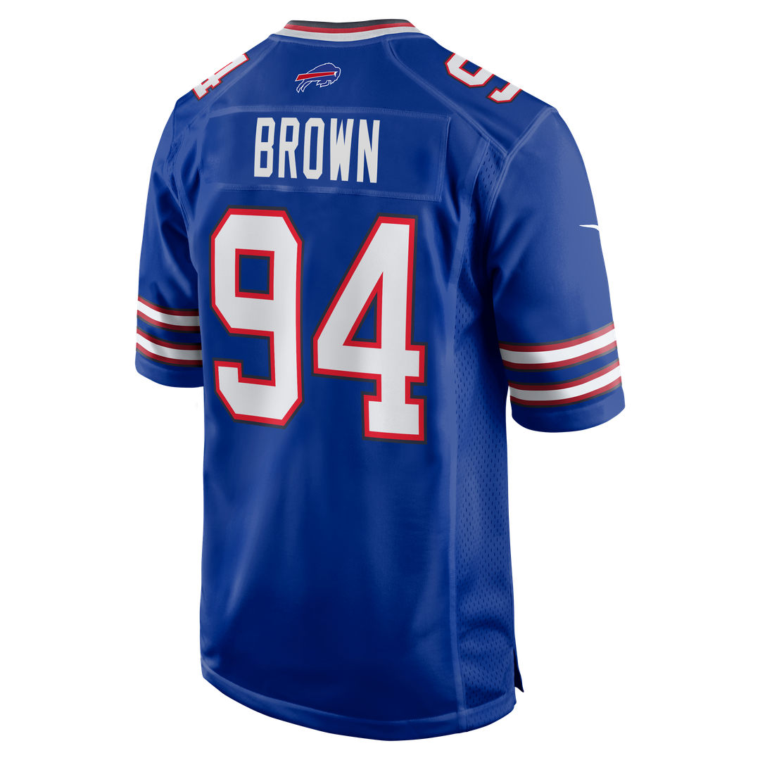 Andrew Brown Buffalo Bills Nike Game Jersey - Royal