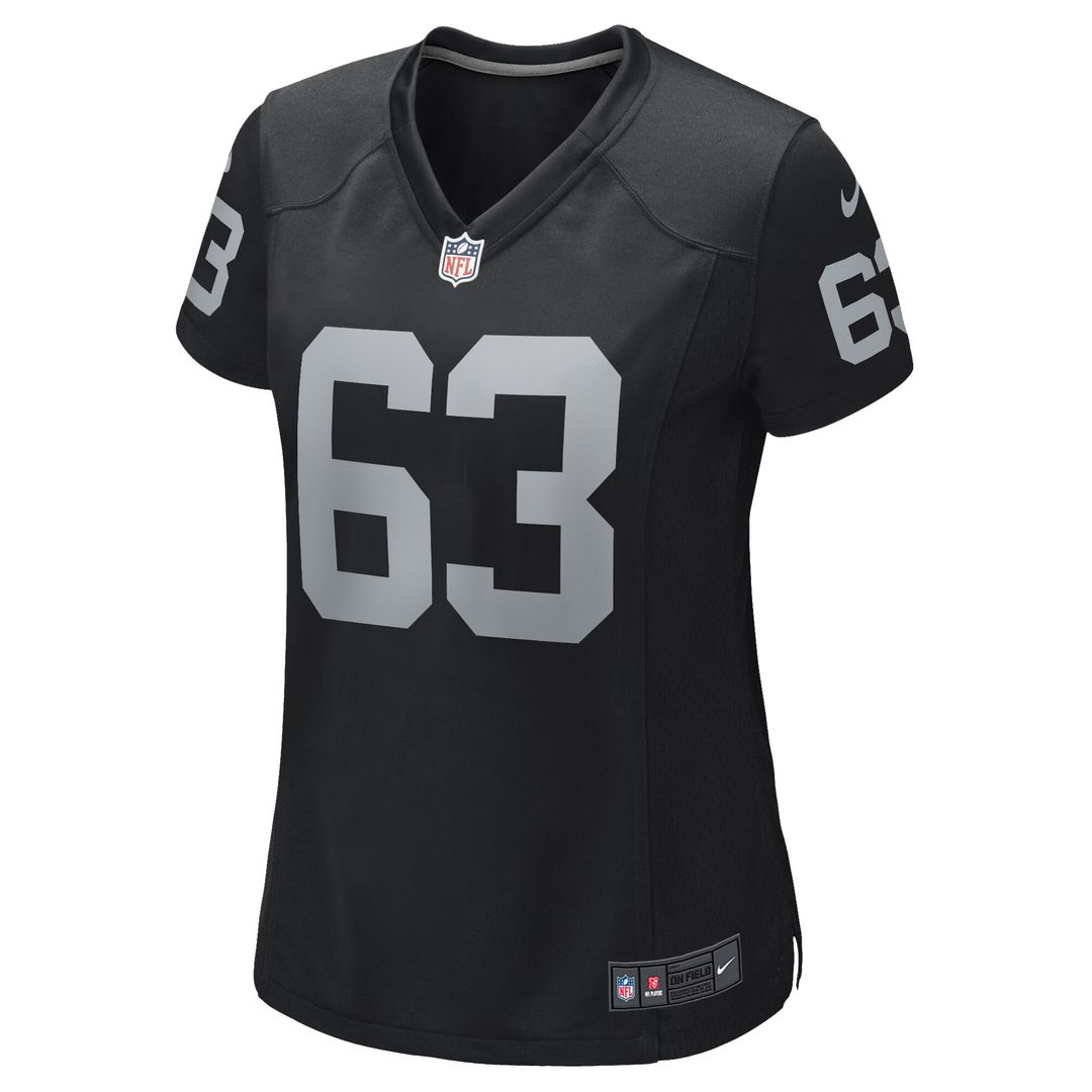 Gene Upshaw Las Vegas Raiders Nike Women's Game Retired Player Official Jersey - Black
