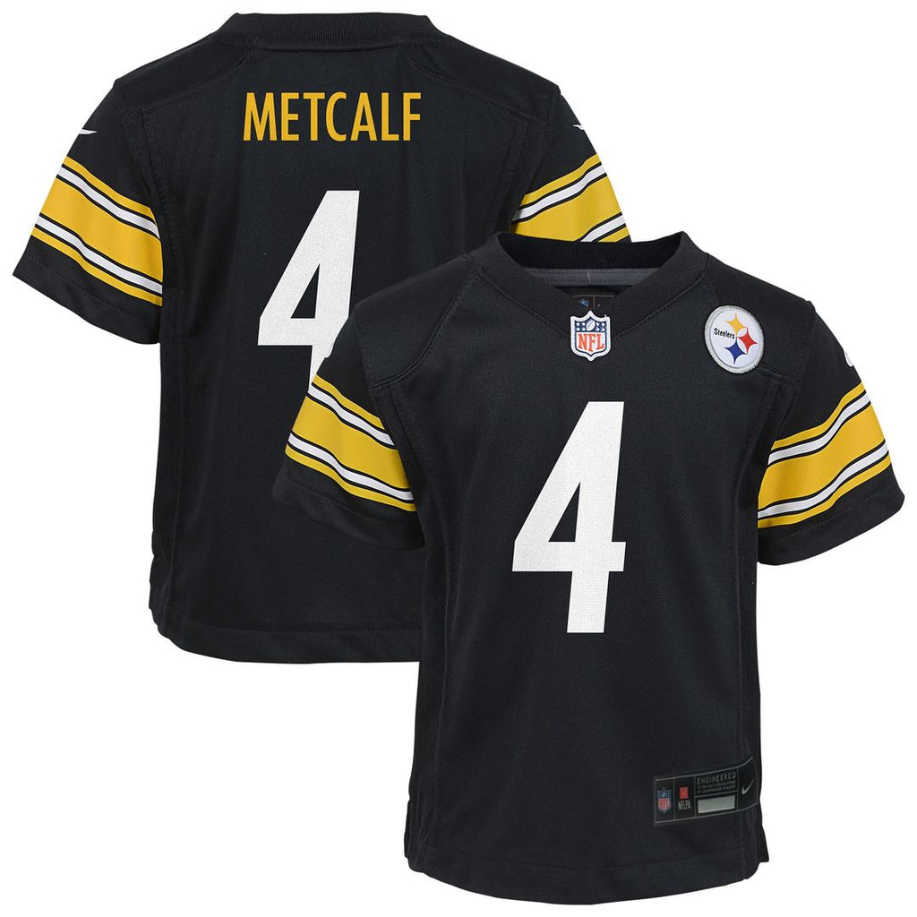 D.K. Metcalf Pittsburgh Steelers Nike Preschool Team Game Official Jersey - Black