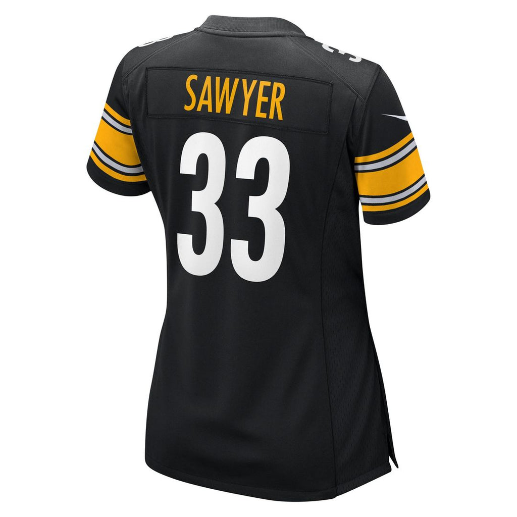 Jack Sawyer Pittsburgh Steelers Nike Women's Team Game Official Jersey -  Black