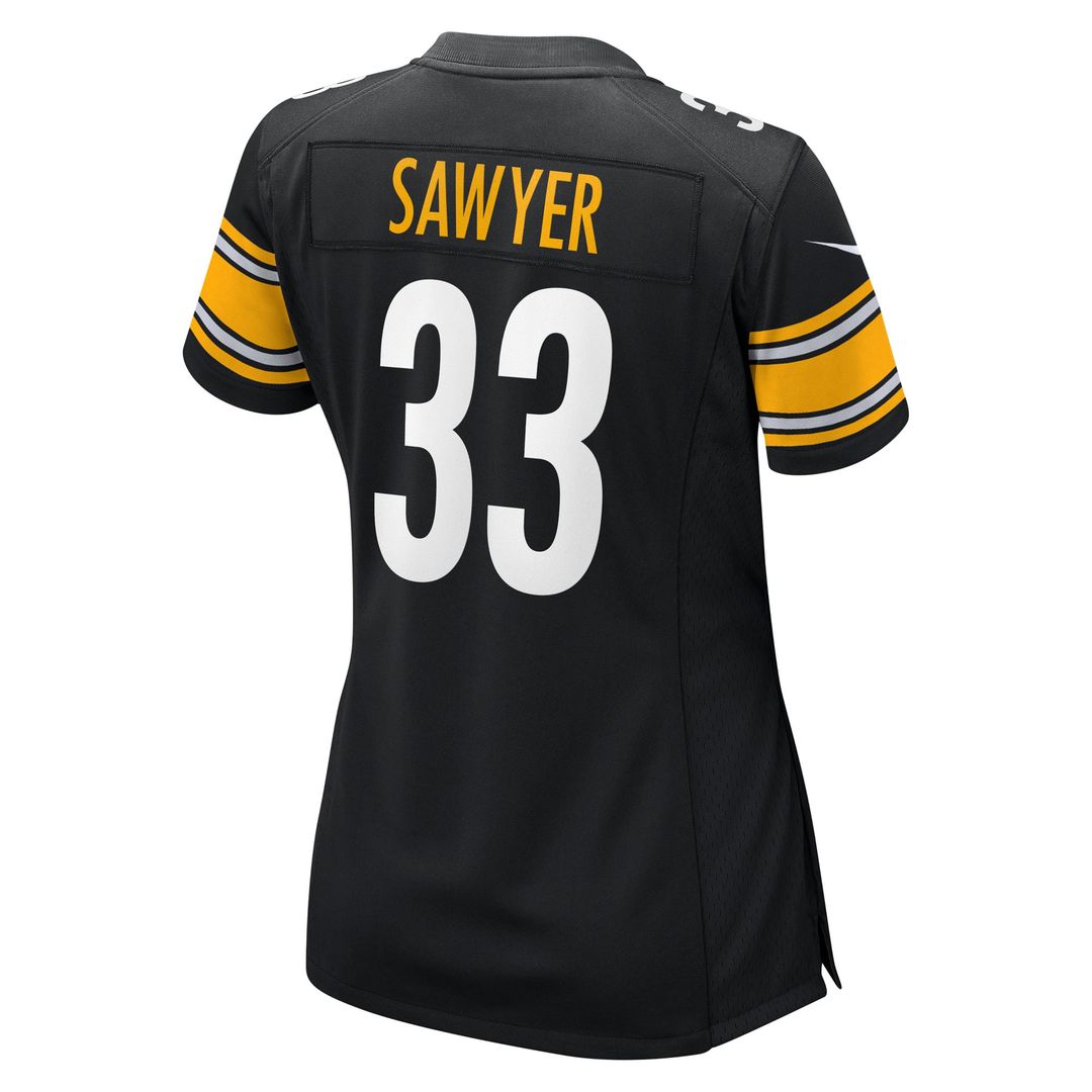 Jack Sawyer Pittsburgh Steelers Nike Women's Team Game Official Jersey -  Black
