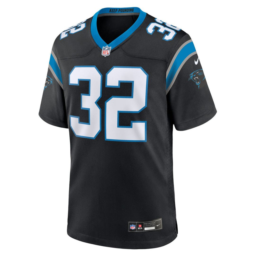 Trevin Wallace Carolina Panthers Nike Team Game Jersey - Black