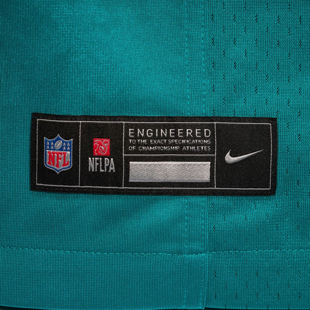 Jacob Rodriguez Miami Dolphins Nike Alternate Game Official Jersey - Aqua