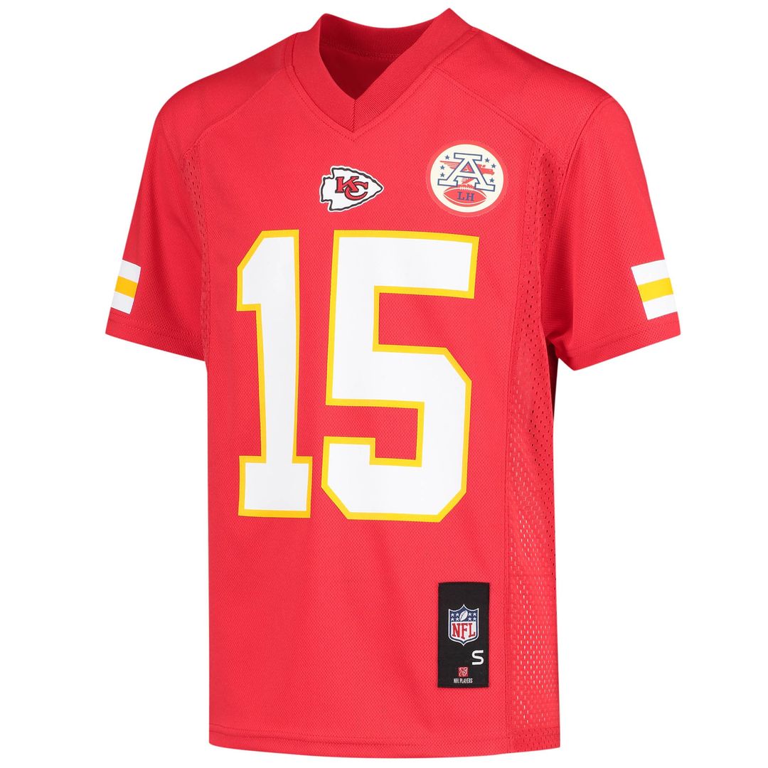 Patrick Mahomes Kansas City Chiefs Youth Replica Player Official Jersey - Red