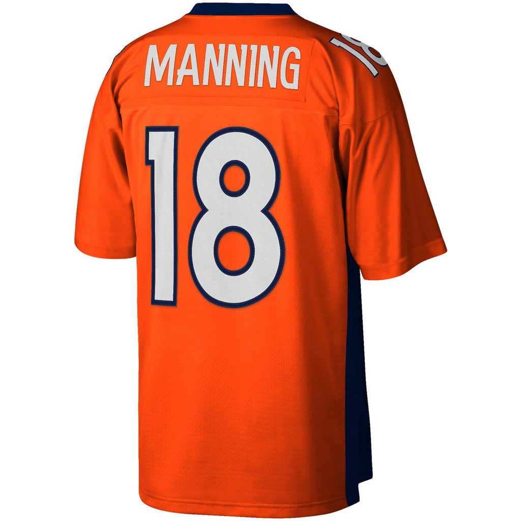 Peyton Manning Denver Broncos Mitchell & Ness Big & Tall 2015 Retired Player Replica Official Jersey - Orange