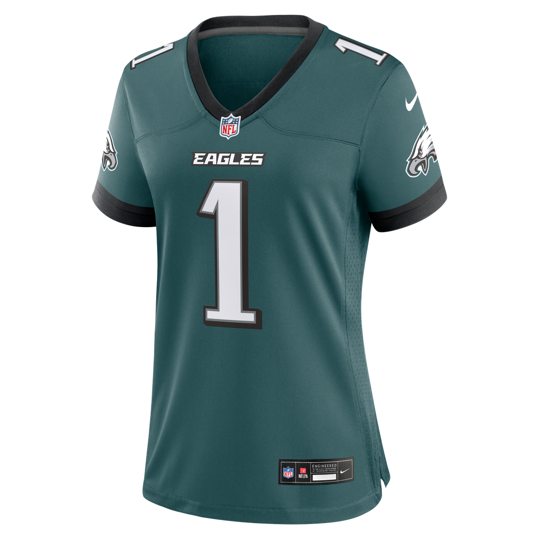 Jalen Hurts Philadelphia Eagles Nike Women's Team Game Official Jersey -  Midnight Green