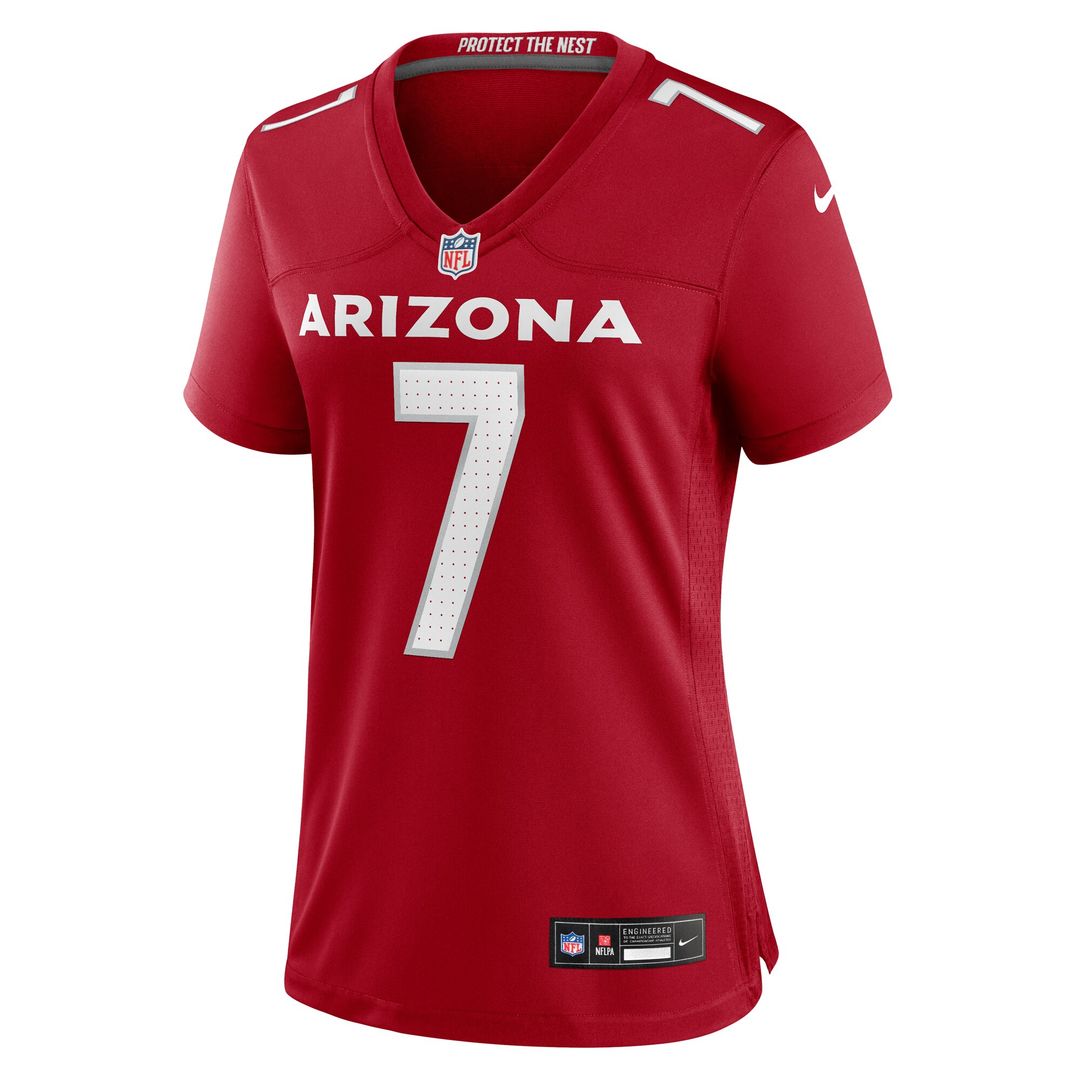 Jacoby Brissett Arizona Cardinals Nike Women's Team Game Official Jersey -  Cardinal