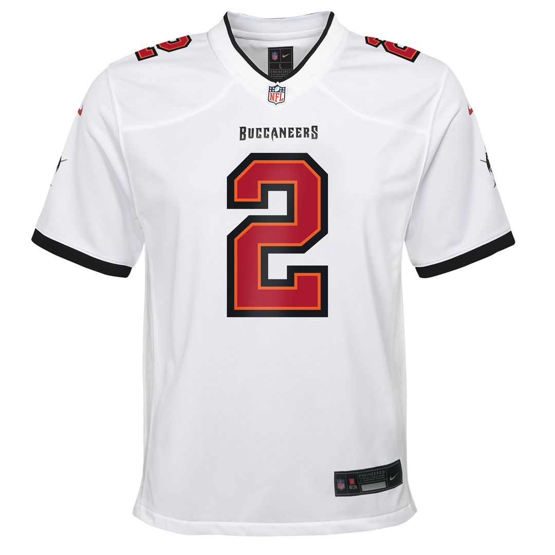 Emeka Egbuka Tampa Bay Buccaneers Nike Youth Team Game Official Jersey - Red