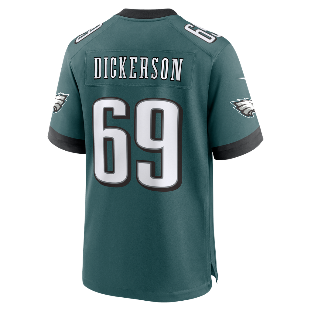 Landon Dickerson Philadelphia Eagles Nike Team Game Official Jersey -  Midnight Green