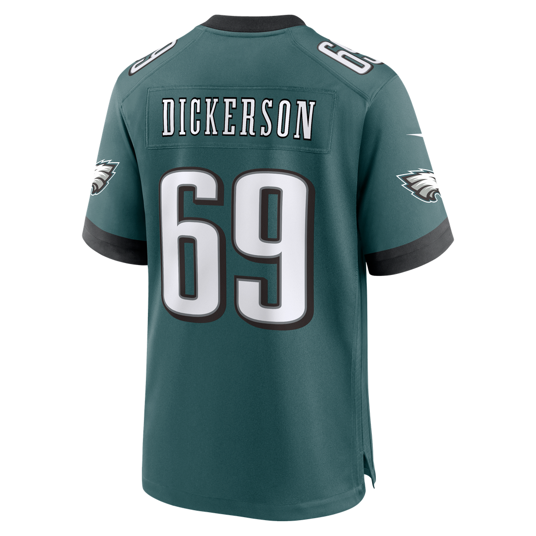 Landon Dickerson Philadelphia Eagles Nike Team Game Official Jersey -  Midnight Green