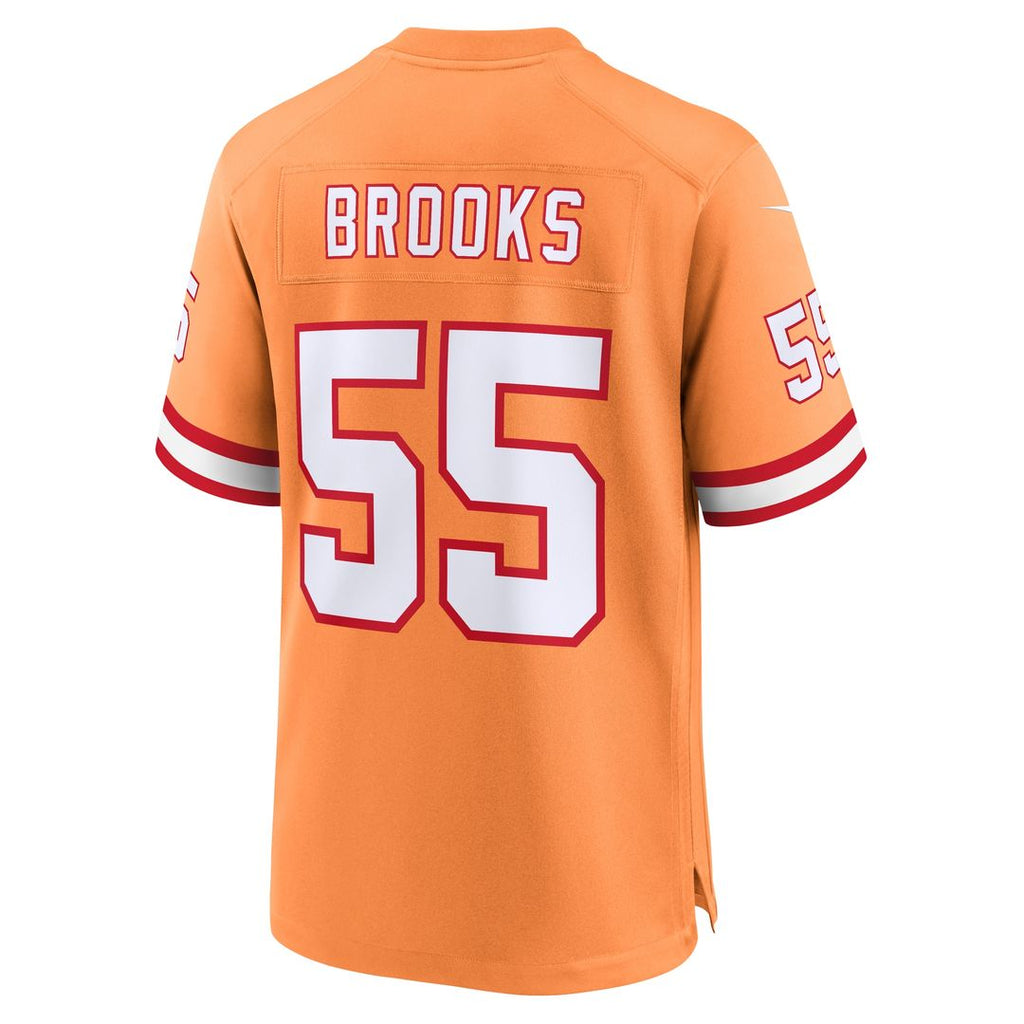 Derrick Brooks Tampa Bay Buccaneers Nike Throwback Game Official Jersey - Orange