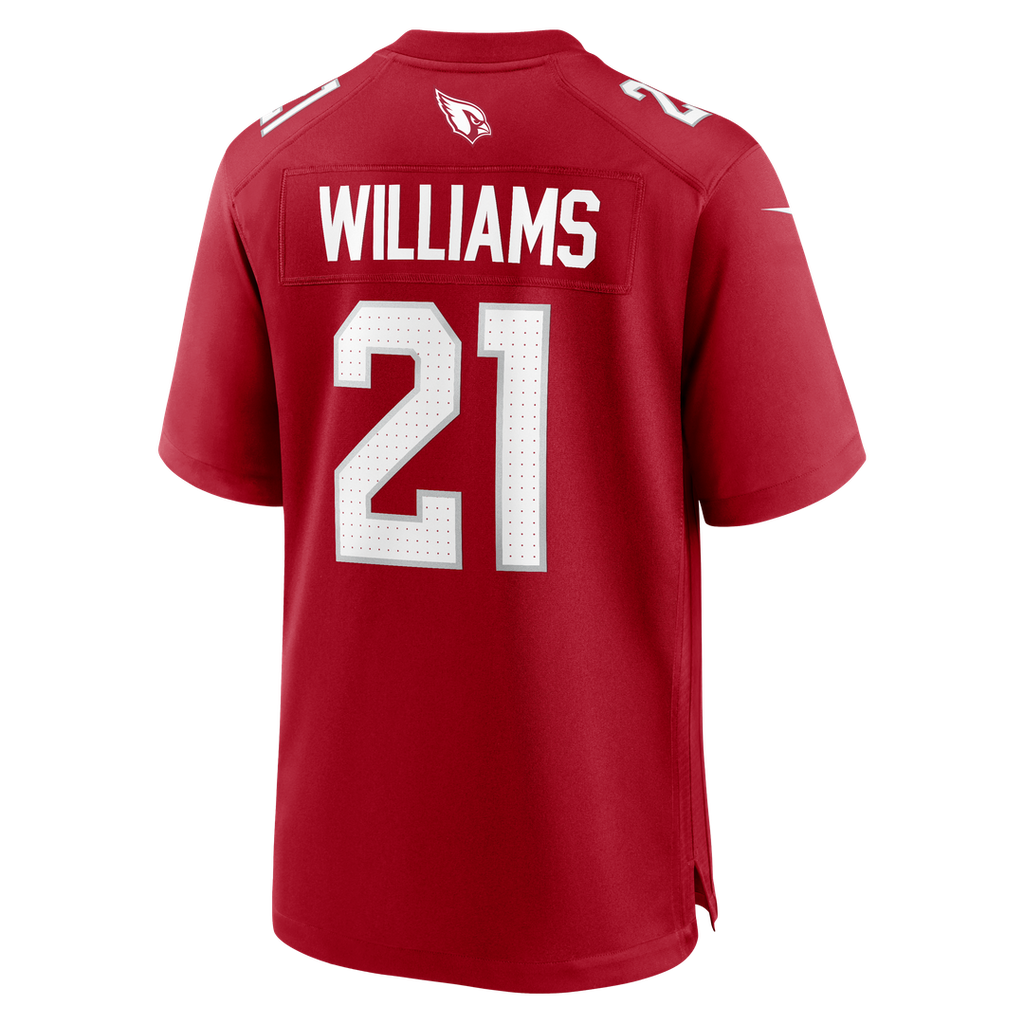 Garrett Williams Arizona Cardinals Nike  Game Official Jersey -  Cardinal