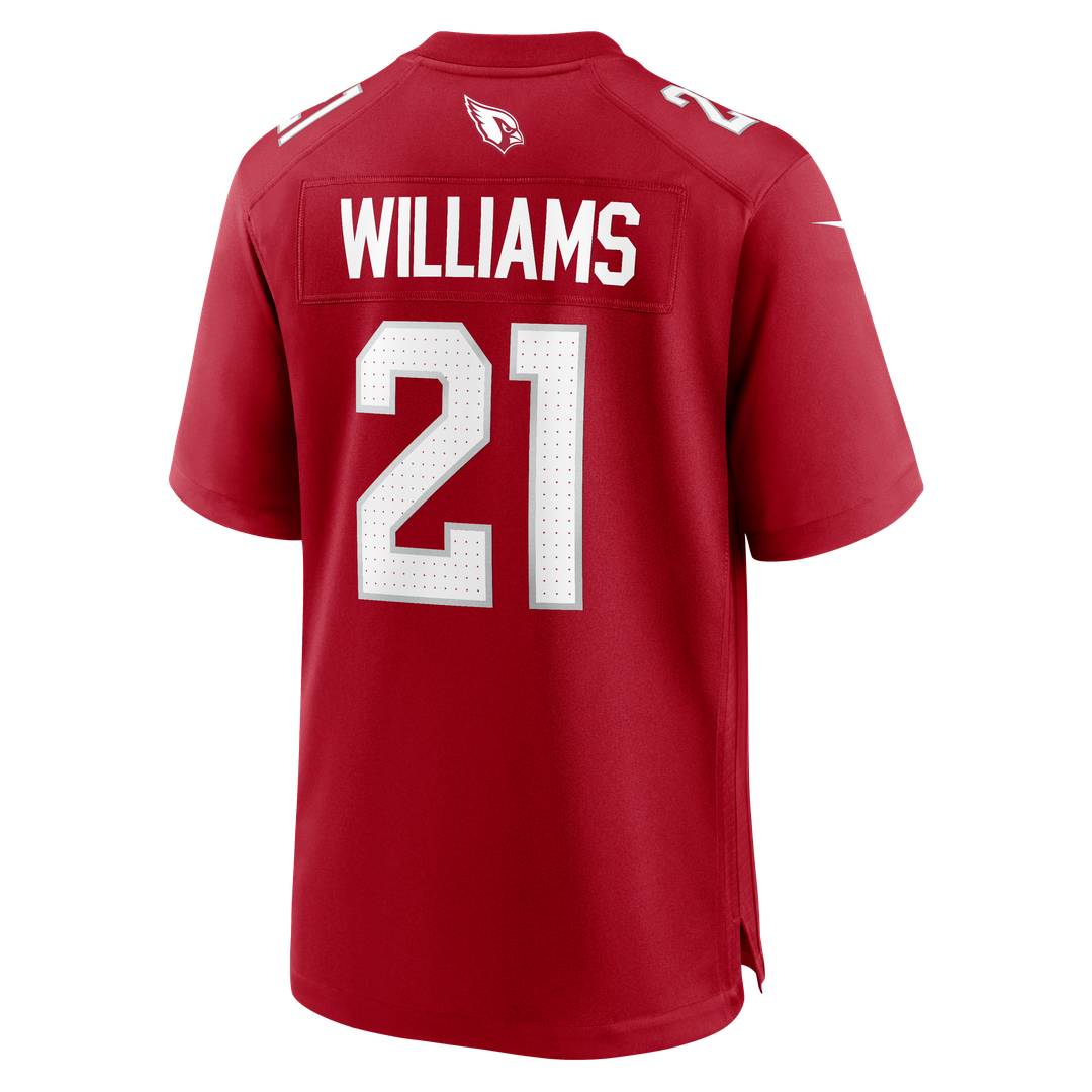 Garrett Williams Arizona Cardinals Nike  Game Official Jersey -  Cardinal