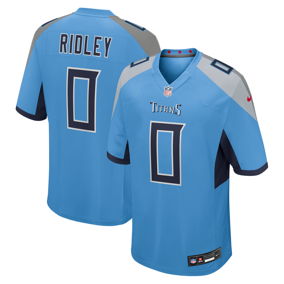 Calvin Ridley Tennessee Titans Nike Team Game Jersey - Light Blue