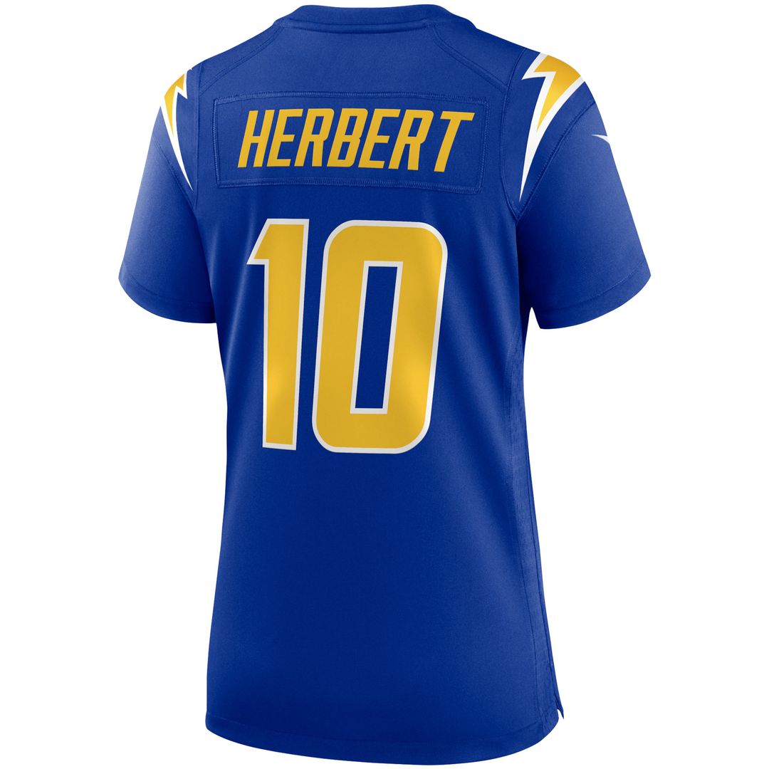 Justin Herbert Los Angeles Chargers Nike Women's Game Official Jersey - Royal