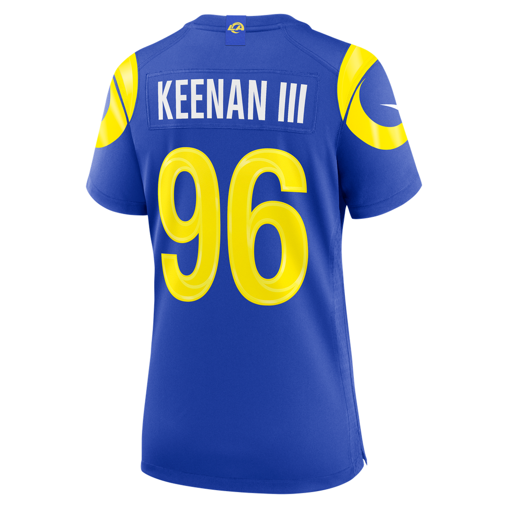 Tim Keenan III Los Angeles Rams Nike Women's Team Game Official Jersey - Royal