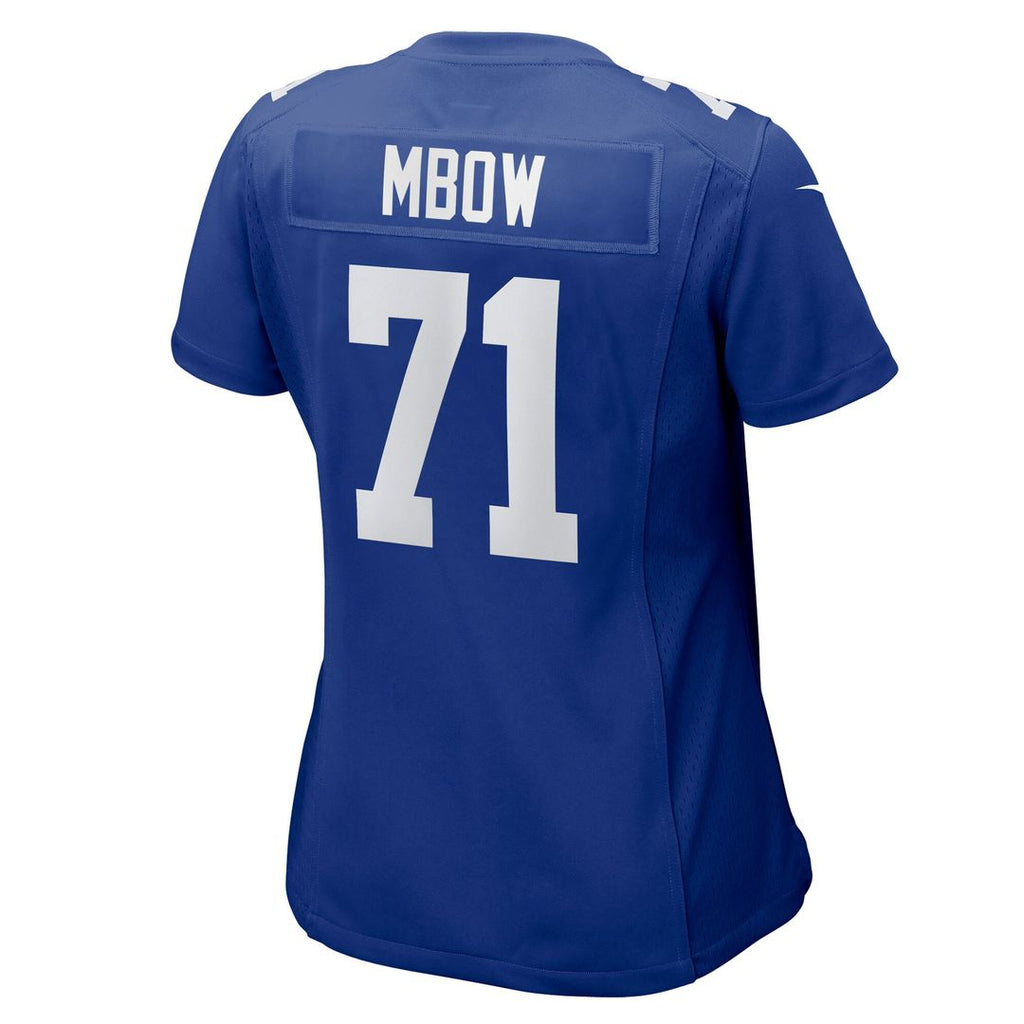 Marcus Mbow New York Giants Nike Women's Team Game Official Jersey -  Royal