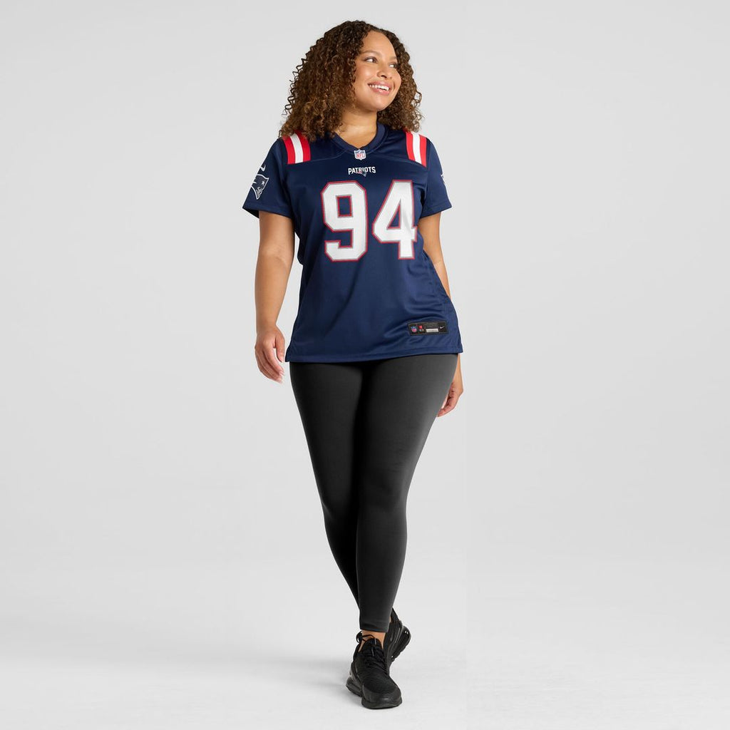 Cory Durden New England Patriots Nike Women's Team Game Jersey - Navy