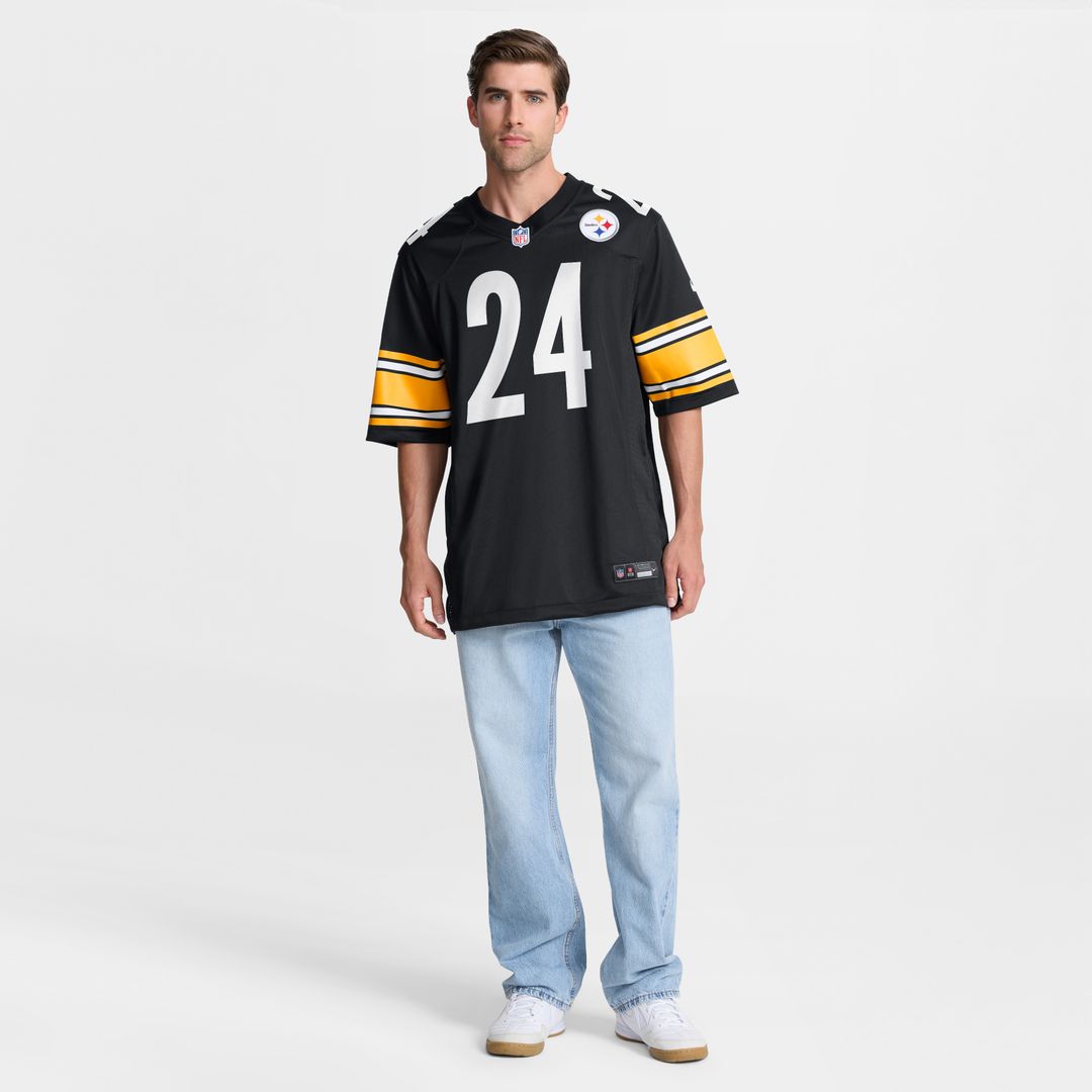 Joey Porter Jr. Pittsburgh Steelers Nike  Game Official Jersey - Black