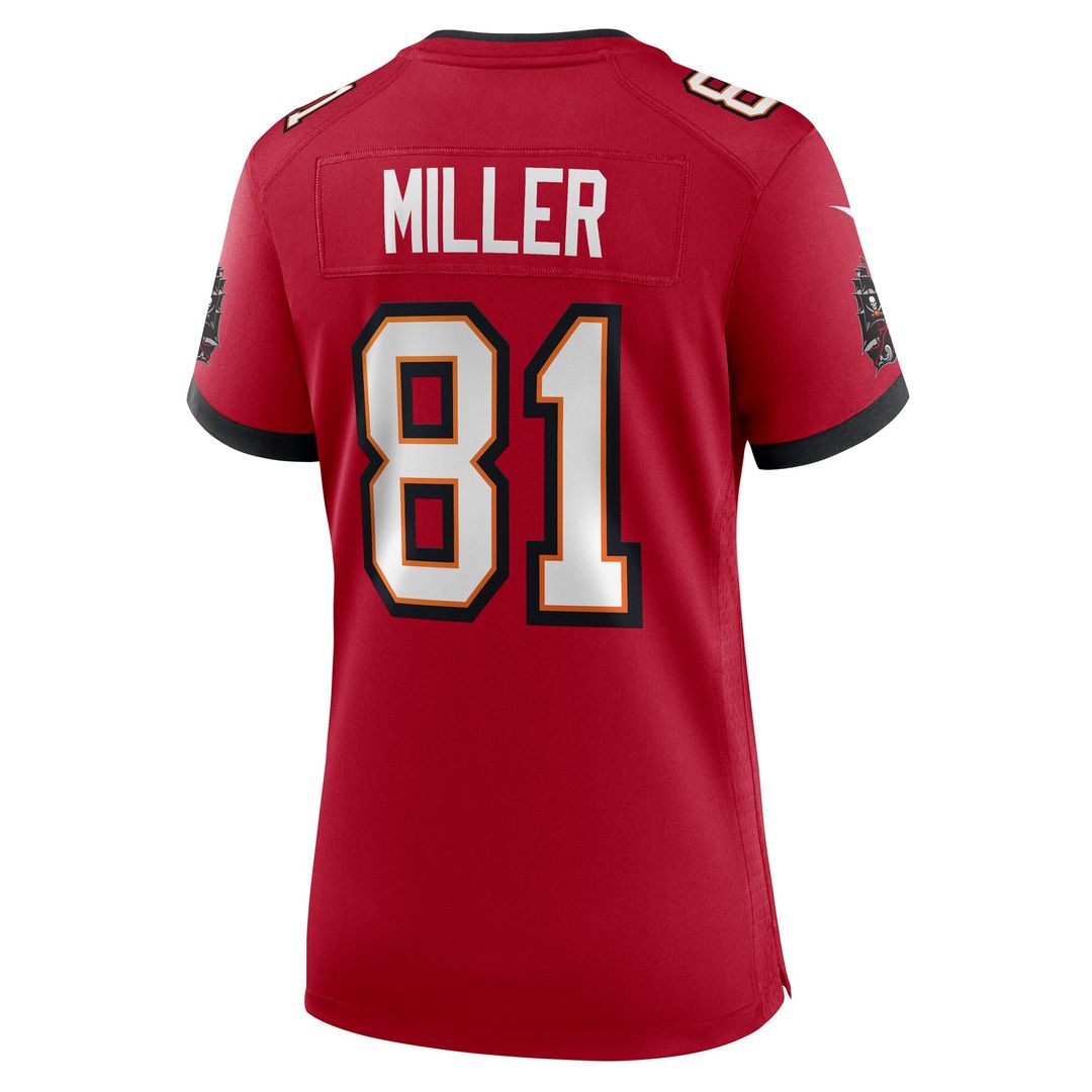 Ryan Miller Tampa Bay Buccaneers Nike Women's Team Game Official Jersey -  Red