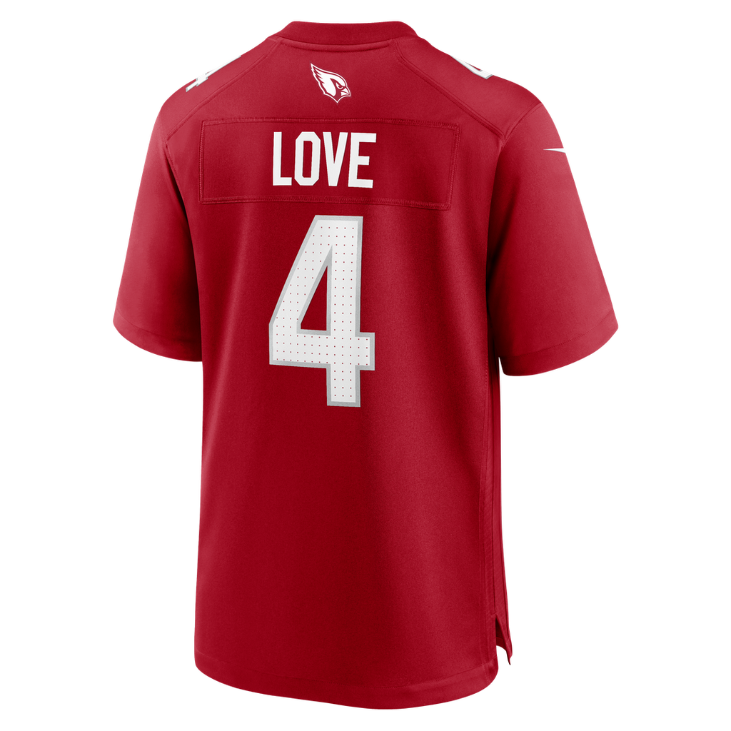 Jeremiyah Love Arizona Cardinals Nike Game Player Official Jersey - White