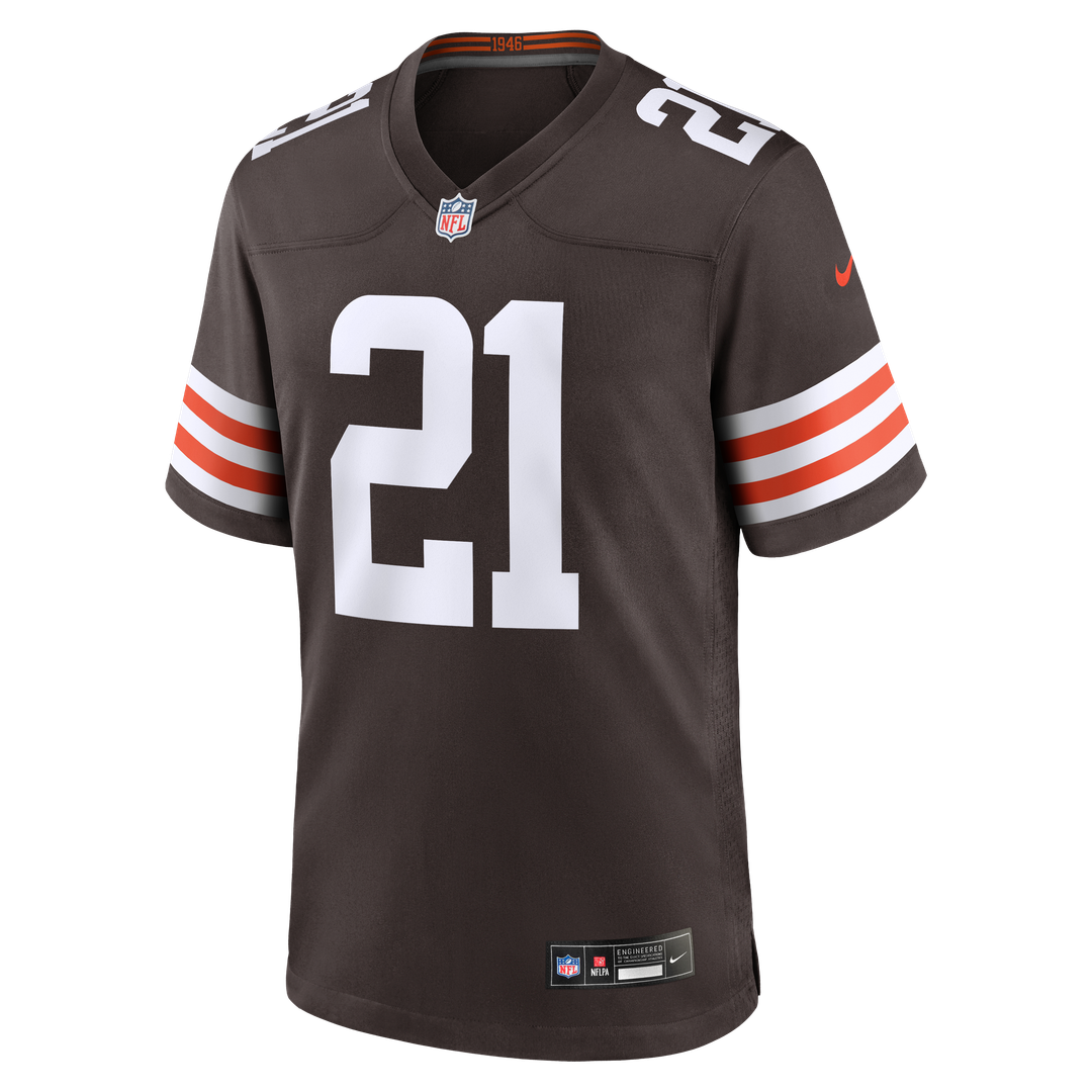 Denzel Ward Cleveland Browns Nike Player Game Official Jersey - Brown