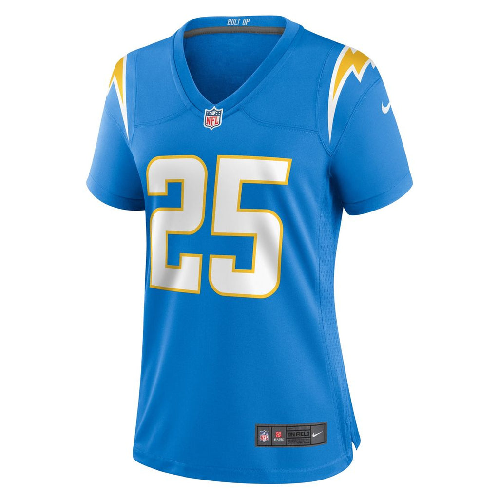 Junior Colson Los Angeles Chargers Nike Women's  Game Official Jersey -  Powder Blue