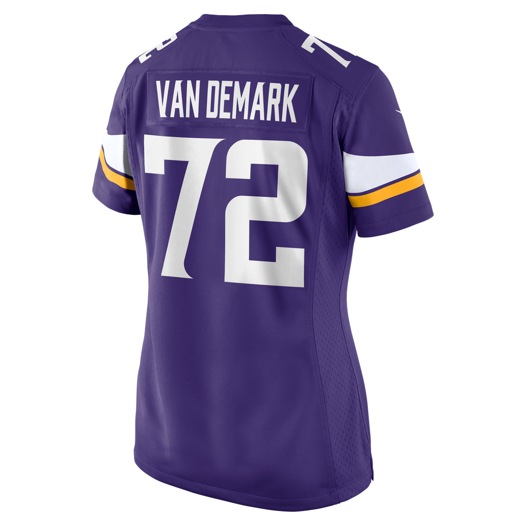 Ryan Van Demark Minnesota Vikings Nike Women's Team Game Jersey - Purple