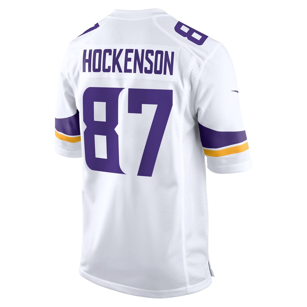 T.J. Hockenson Minnesota Vikings Nike Game Player Official Jersey - White