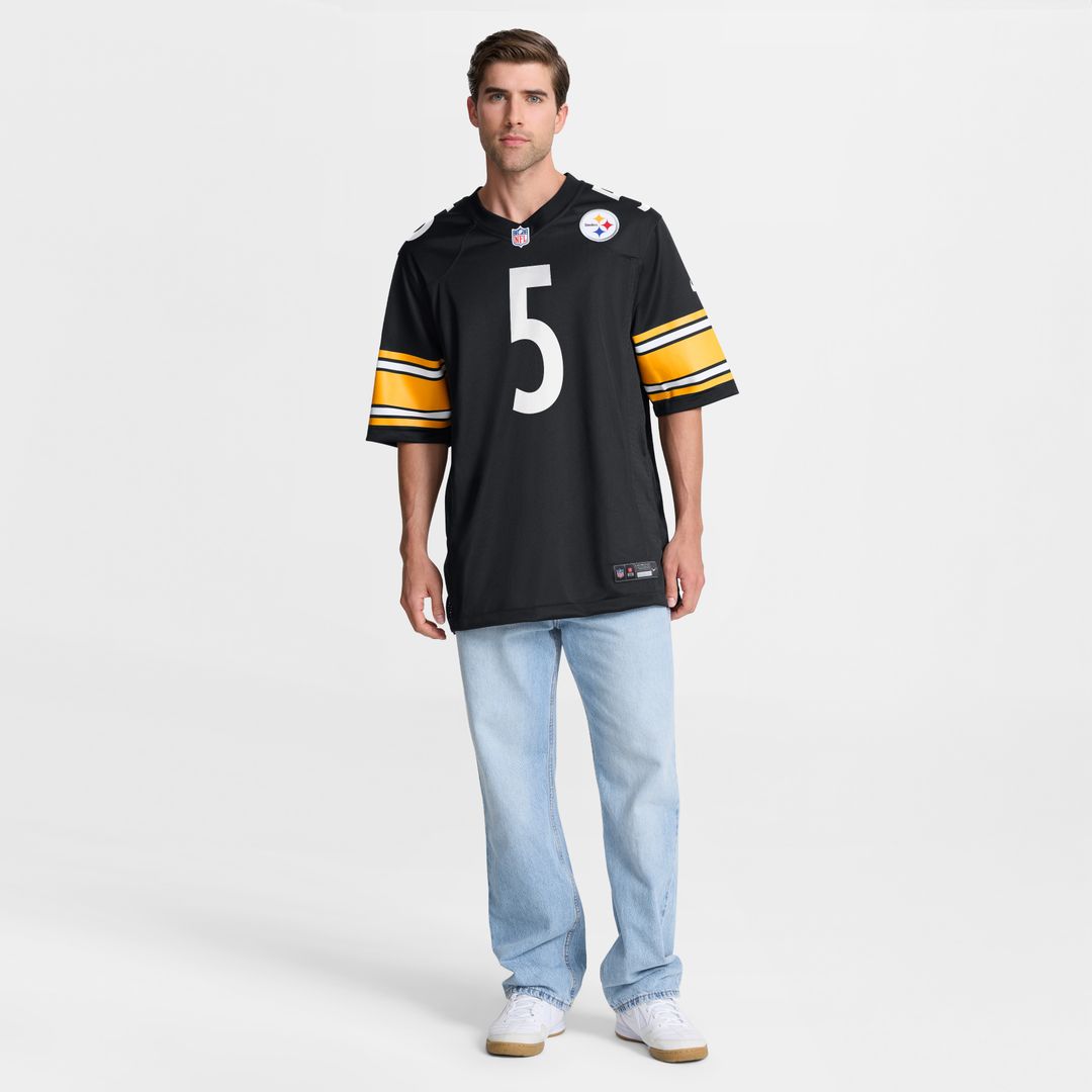 Cameron Johnston Pittsburgh Steelers Nike Game Jersey - Black