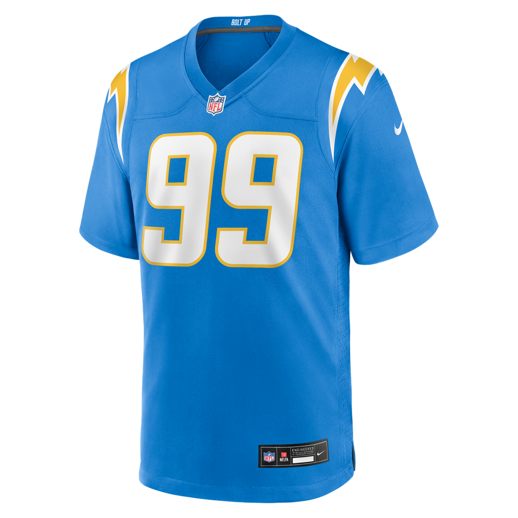 Scott Matlock Los Angeles Chargers Nike Team Game Official Jersey - Powder Blue