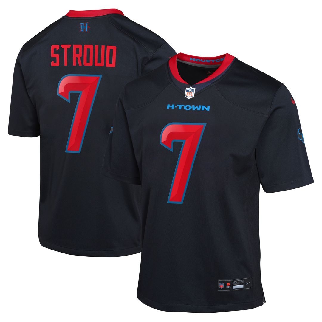 C.J. Stroud Houston Texans Nike Youth Game Official Jersey - Red