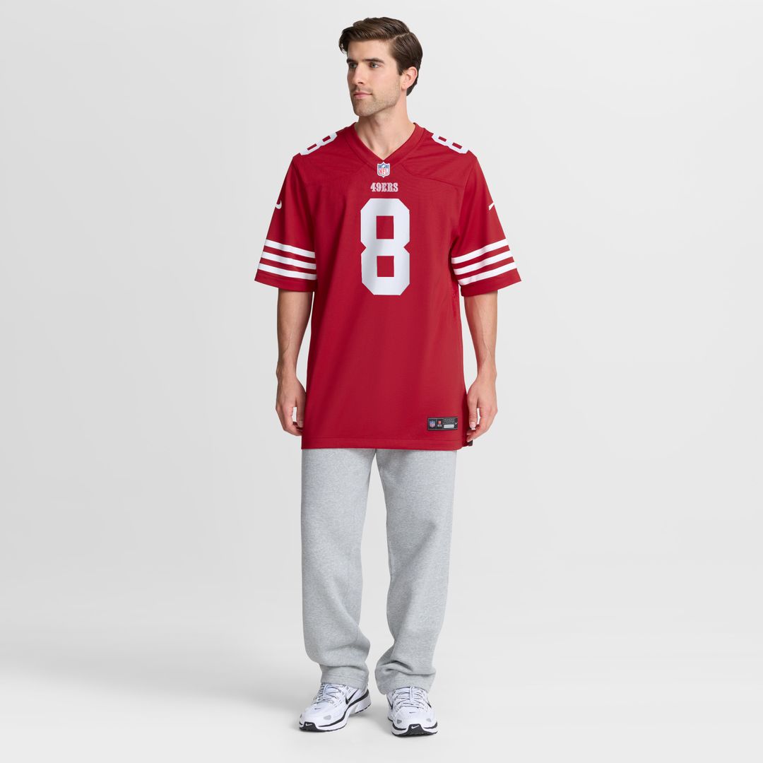 Steve Young San Francisco 49ers Nike Retired Player Game Official Jersey - Scarlet