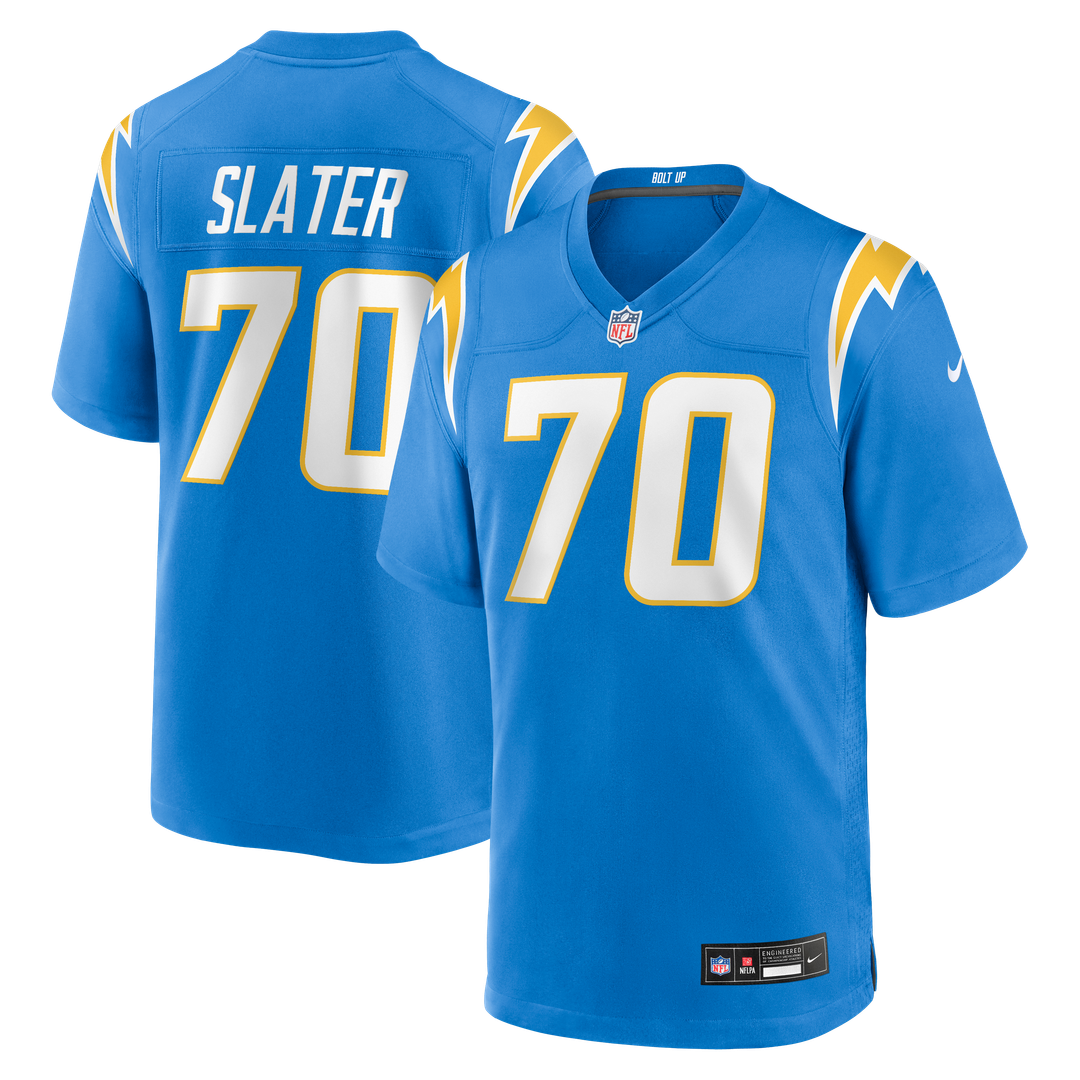 Rashawn Slater Los Angeles Chargers Nike Game Official Jersey - Powder Blue