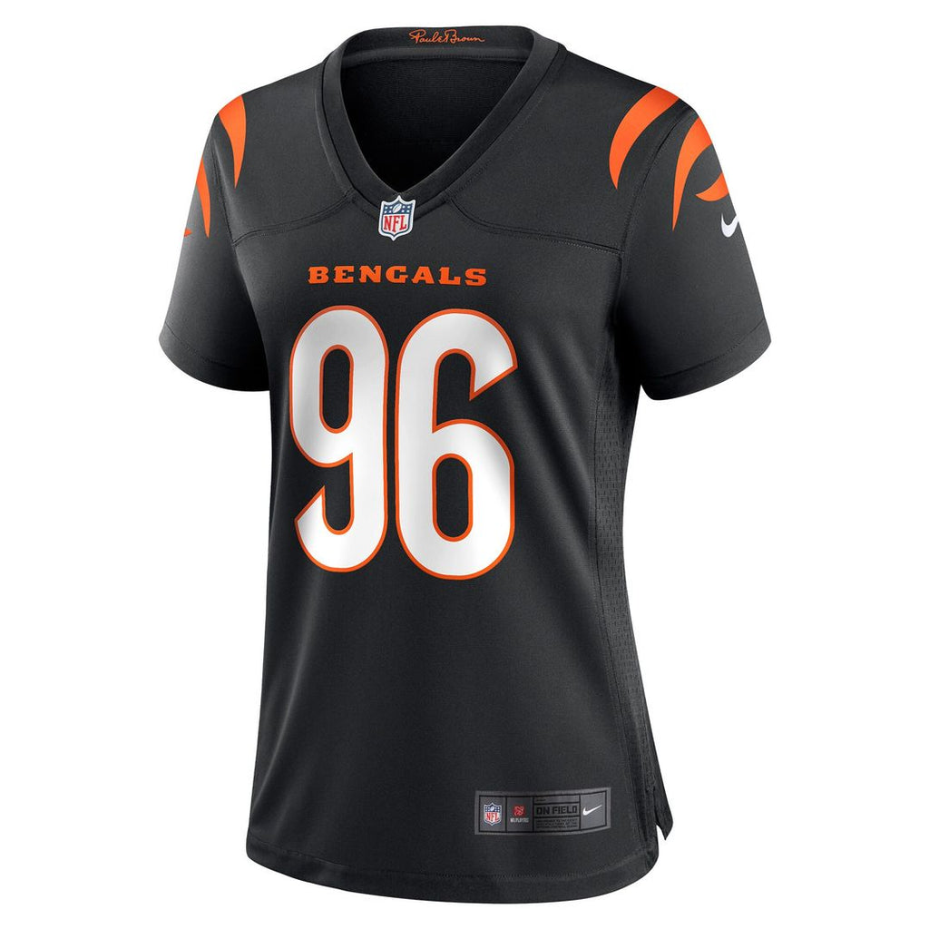 Cam Sample Cincinnati Bengals Nike Women's Game Official Jersey - Black