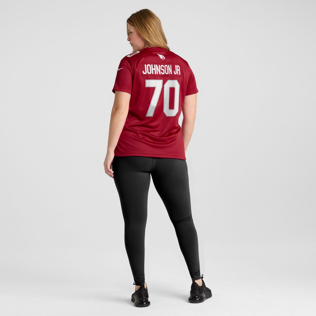Paris Johnson Jr. Arizona Cardinals Nike Women's  Game Official Jersey -  Cardinal
