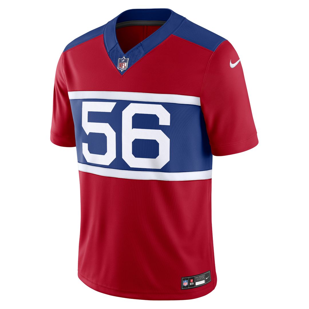 Lawrence Taylor New York Giants Nike Alternate Vapor F.U.S.E. Retired Player Limited Official Jersey - Century Red