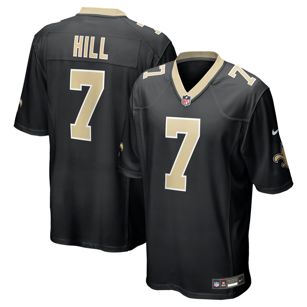Taysom Hill New Orleans Saints Nike Game Official Jersey - Black