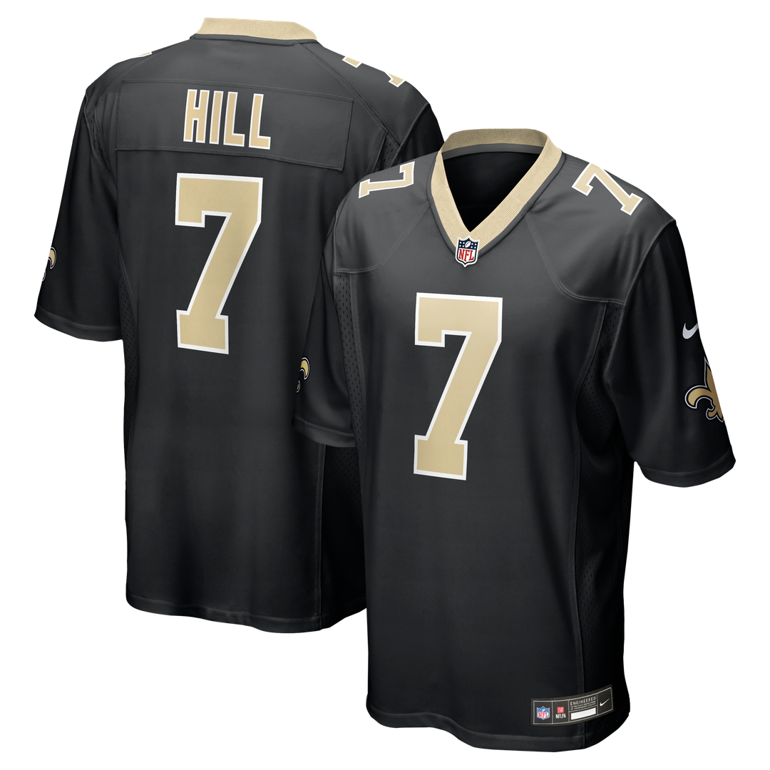 Taysom Hill New Orleans Saints Nike Game Official Jersey - Black