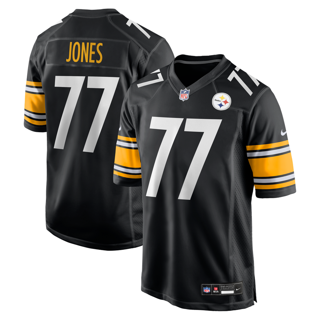 Broderick Jones Pittsburgh Steelers Nike Game Jersey - Black