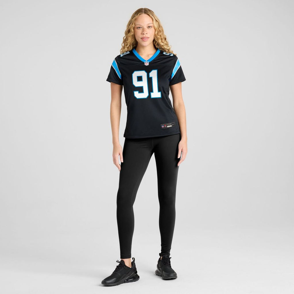 Patrick Jones II Carolina Panthers Nike Women's Team Game Official Jersey -  Black