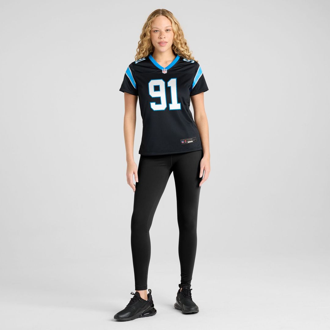 Patrick Jones II Carolina Panthers Nike Women's Team Game Official Jersey -  Black